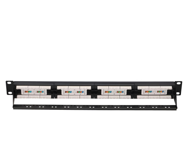 Extralink Patchpanel CAT5E UTP V2 24 porty EX.9809 - 1323247 - zdjęcie